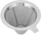 Cafellissimo Pour Over Coffee Dripper - Paperless Single Drip Brew Coffee Strainer for Best Results use Fresh Ground Coffee with a Medium-coarse Grind,Manual Reusable Stainless Steel Cone Filter,