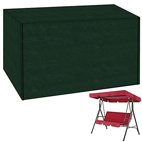 ISO TRADE Schaukelabdeckung Abdeckplane 220x150x145cm Schutzhülle Regenschutz 13350