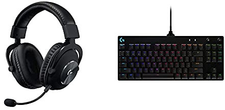 Logitech G G PRO X Gaming Headset - BLACK - USB - N/A - EMEA + G PRO Mechanical Gaming Keyboard