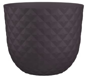 Artevasi Havana Blumentopf, tropisch, 20 cm, Grau