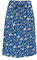 fransa FRFALUA 4 Skirt Rock Damen kurzer Rock mit Bindegürtel Gemustert Regular-Fit, Größe:M, Farbe:Nebulas Blue Mix (201189)
