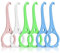 cobee Aligner Removal Tool, 6 Stück Unsichtbare Zahnentfernung Aligner Chewies Removal Tool Kit Aligner Zahnhaken Oral Corrector Retainer Remover für unsichtbare Zahnspangen(Bärenform,4 Farben