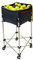 Glemall Tennisball Hopper Basket Abnehmbar Wasserdicht Tennisball Saver Bag Cart mit Rollen Halten bis zu 160 Bälle für Tennisball Sammler