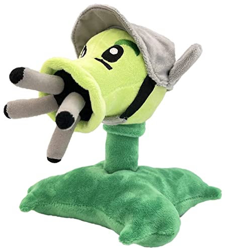Dyharnsty Plants vs Zombies Peluche Gatling Pea Plant Soft Figure Dolls, Plants vs Zombies Toys Gatling Pea Shooter PVZ Plush 1 2 Set (Gatling Pea)