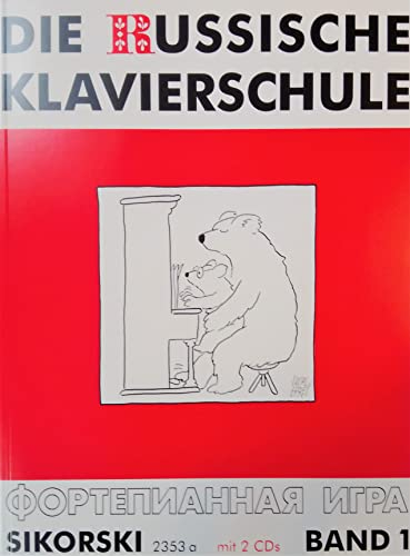 Russische Klavierschule Band 1 mit CD und gutem BLEISTIFT ISBN: 9783935196796