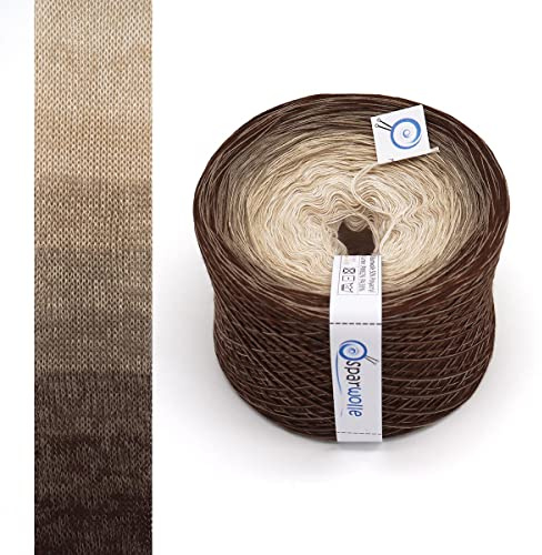 Bobbel – Ombré, Farbverlaufsgarn 267g 4-fädig 1000m zum Stricken und Häkeln, Garn, Wolle, Yarn for knitting and crocheting (216)