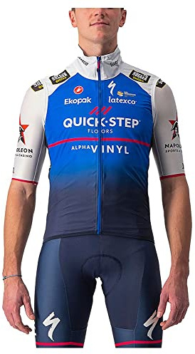 CASTELLI 4232088-424 PRO LIGHT WIND VEST Men's Sports vest Belgian Blue/White XL