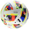 adidas MLS Mini Soccer Ball, White/Black/Solar Gold, 1