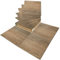 Art3d Lot de 30 dalles de sol autocollantes en PVC - 30 x 30 cm - Pour bricolage - Sol en vinyle imperméable - Aspect bois - Pour cuisine, salle à manger, chambre à coucher - 2,7 m² - Marron clair