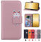 Rostsant Custodia Xiaomi 13 5G Cover in Pelle PU Xiaomi 13 5G Portafoglio Magnetica Supporto Custodia a Libro Per Xiaomi 13 5G - Coniglio Rosa