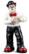 GILDE Gildeclown Deko Figur Clown von Herzen - Kunstharz Mehrfarbig - Geschenk Dekoration Sammlerfigur Höhe 14 cm