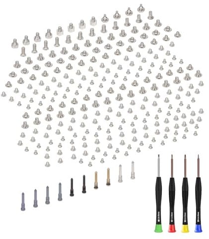 Risidamoy for iPhone 14 Pro Complete Set Small Internal Screw Replacement 14Pro with Charging Port Bottom Screws Kit and Fix Tool Repair Kit Screwdrivers Screw Pads A2650 A2889 A2890 A2891 A2892