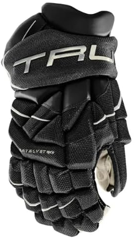 True Catalyst 9X3 Hockey Handschuhe - Senior 2023, Größe:15 Zoll, Farbe:schwarz/rot
