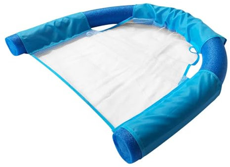 Inflatable Pool Float Chair - Swimming Pool Water Hammock, Floating Lounge Chair, Floating Pool Float Chair, Floating Noodle Chair For Adults, Floating Water Chair For Summer