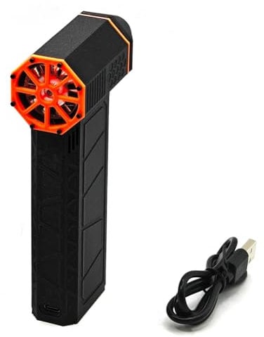 Piuusngy Turbo Jet Fan 130000RPM 52m/S High Speed Brushless Motor Violent Fan Portable Handheld Turbo Jet Fan Car Wash Blower