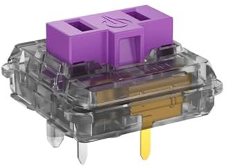 1350 Low Profile Choc Violet Keyboard Switch DIY Linear For Low Profile Keyboard AUOQKQUT(110PCS)
