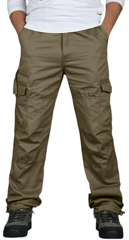 SRZYMJ Jogginghose Herren Schwarze Hose Arbeitslatzhose Grün Herren Cord Hose Chino Hose Regenhose Wasserdicht Jogginghose Kurzgröße Gelb Arbeitshose Jogginghose Herren Baumwolle XXL