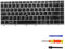 Teclado retroiluminado Compatible con HP EliteBook 840 G5 846 G5 745 840 G6 14u G5 (Estados Unidos)