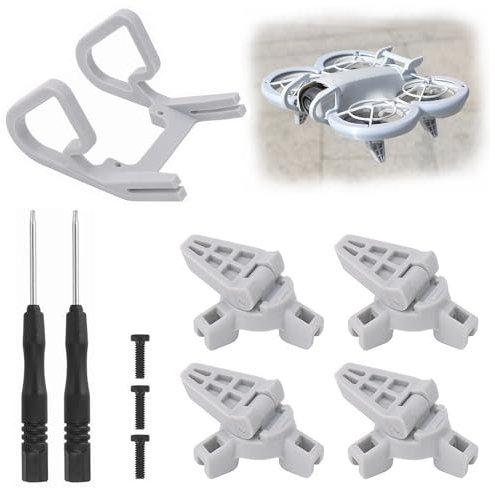 Editbar Gimbal Bumper Guard für DJI Neo – Antikollisionsschutz und Erhöhungsträger für DJI Neo Drohne, Verbesserter Schutz für Gimbal und Kamera (Grau)