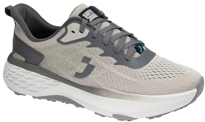 SAFETY JOGGER Arbeitsschuhe Herren und Damen - ATUM OB - Kategorie OB/SR, E - rutschfeste Sicherheitsschuhe Damen und Herren - Atmungsaktiver Berufsschuh mit Mesh-Obermaterial - Light Grey - 42
