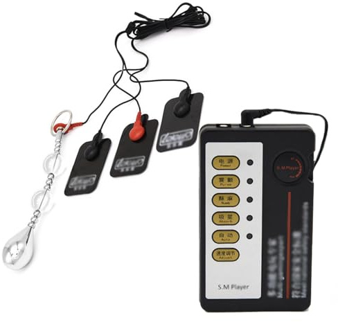 Elektro Shock Sex Toys, Analplug Analdildo Buttplug Massage Pads Reizstromgeräte Elektrostimulation Reizstrom SM Sexspielzeug für Männer