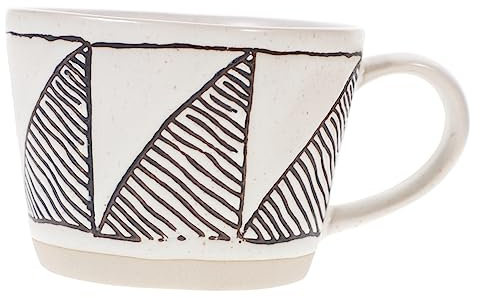 GRIRIW Handgezeichnete Keramiktasse Im Retro-stil Im Japanischen Stil Latte-tasse Für Kaffee Tee Praktisch Und Robust