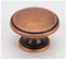 10pk Copper Finish Shaker Style 38mm Diameter Kitchen Cupboard Cup Door Knob