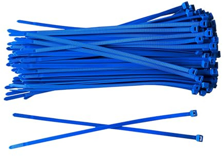 Kortpack - Kabelbinder - 610mm x 9.0mm - Blau - 100x