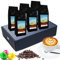 Oster Kaffee-Box, Ostern Geschenk - Tolle Box Mit 6 sagenhaften Kaffees á 65g (Ganze Bohnen, Blauer Karton)