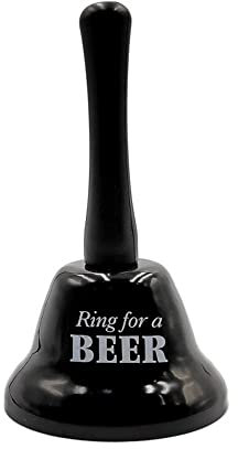 Framan Hängende Dekoration Metall Hood Ornament Glocke Ring für einen Drink Dunstabzugshaube Schwarz Klassisch für Küchenzubehör casual