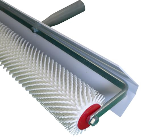 ROTIX Stachelwalze Entlüftungswalze mit Spritzschutz 25 + 50 cm breit | für Estrich (50 cm breit, 21 mm Stachel)