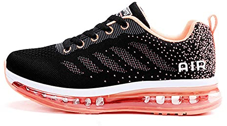 Unisex Scarpe Sportivo Uomo Donna Scarpe da Ginnastica Corsa Air Sneakers Basse Interior Casual all'Aperto(833-Pink42) Rosa