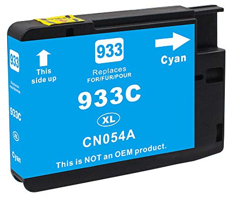 Starlet24 Compatible Replacement for HP 933XL 933 XL,Work with Officejet 6600 6700 7110 7612 7610 6100,1*Cyan