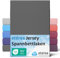 etérea Jersey Spannbettlaken 100x200cm - 120x200cm Anthrazit bis 25 cm Höhe - 100% Baumwolle Spannbetttuch Oekotex - Bed Sheets Leintuch Bettbezug - Bettlaken 100x200 cm - 120x200 cm - Anthracite