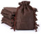 Naler 24 x Jutesäckchen Braun Jute Beutel für Adventskalender Stoffbeutel Natur Säckchen Geschenksäckchen - 10 x 14 cm