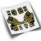Adesivi per forcella Fox Factory 32 SC 2021 Colori WP405 Oro