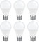LEDYA E27 LED Warmweiss, 9W 800 Lumen LED Birne 3000K Ersatz für 60W Glühlampe, Edison LED Lampe, A60 Energiesparlampe Leuchtmittel, 6 Stück
