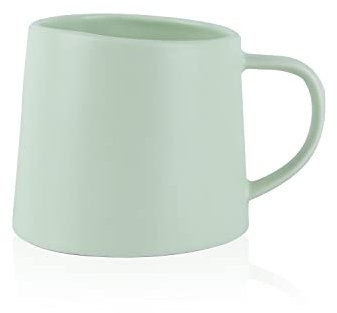 Stone Lain Delilah Mug 6-Piece Dish Set, Porcelain, Lime Green