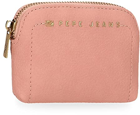 Pepe Jeans Diane Geldbörse Rosa 12x8x2 cm Kunstleder