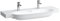 Laufen The New Classic Waschtisch, unterbaufähig, mit Überlauf, 2 Hahnlöcher, 1200x480mm, H813858, Farbe: weiss matt