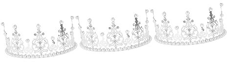 Warmhm 6 Stk Kuchen Krone Hochzeits-cupcake-topper Prinzessin Stirnband Party-cupcake-topper Kreative Tortendekoration Prinzessinnenkuchen Geburtstagskuchen Kind Kunststoff Mini