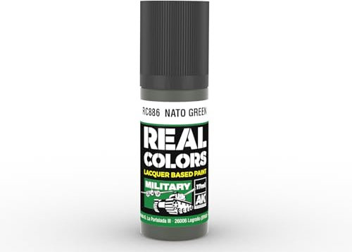 AK Real Colors RC886 NATO Green (17ml) (Old RC080)