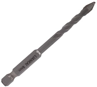 GEFEISU Multifunktionaler Exzenterbohrer mit schrägem Kopf, für Mauerwerk und Beton, für Metall, Holz und Fliesen, glattes Bohren