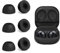 BORLTER CLAMP Almohadillas de repuesto de espuma viscoelástica, reducción de ruido para Samsung Galaxy Buds Pro, almohadillas diseñadas con 3 pares cómodos y antideslizantes, color negro, tamaño