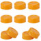 10 Tapones Estrechos para Dr Brown y Medela Biberones, Sin BPA para Viajes y Almacenamiento con Junta de Sellado para Ameda Accesorio para Biberones (Naranja)