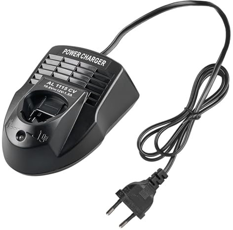 Ladegerät für Bosch, Akkus Schnellladegerät für Bosch 10.8V-12V AL1115CV Ladegerät für Lithiumbatterien(EU-Stecker)