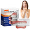 1 Pair Silicone Reline Denture Set,Soft Denture Reline Kit,Dentures False Teeth Set for Adults,Upper and Lower Denture,Snap on Veneers Teeth,Silicone Reline Kit for Men and Women,Clip in Veneers Teeth