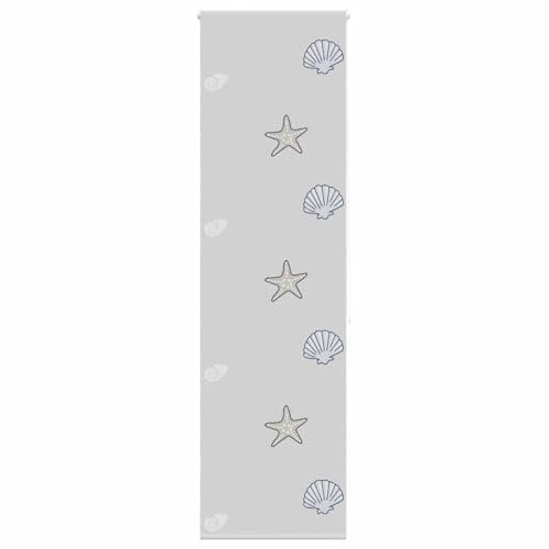 vidaXL Estor Enrollable para Ducha Tela 70x240 cm Ancho 66 cm