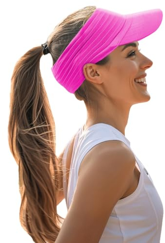YAMEE Visor Cap Damen Elastisch Sonnenschutz Atmungsaktive,Sonnenhüte für Männer Frauen im Frühling Sommer Schnelltrocknend,Sonnenblende Herren Leicht Weich,Strand Sonnenvisor Damen UV-Schutz,Outdoor