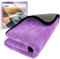 Airlab Toalla Secado Coche Extra Gruesa y Grande 90x60 cm XXL, Paños de Limpieza para Cuidado Exterior del Automóvil, Bayeta Microfibra de Doble Cara Super Absorbente y Sin Pelusa para Vehículos
